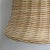 Raw Wicker Bell Organic Modern Coastal Pendant Light Small For Sale - Image 4 of 7