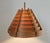 Brown Large Vintage Wooden Pendant Light by Hans-Agne Jakobsson, 1966 For Sale - Image 8 of 14