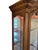 1990s Ethan Allen Country French Curio Cabinet Glass Display Case China Hutch Lighted For Sale - Image 12 of 18