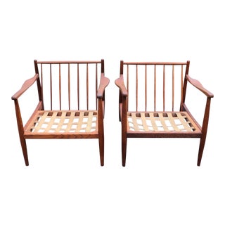 Mid Century Modern Dux Chair Frames - a Pair For Sale