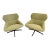 Davis Furniture "Sachet Lounge" Chairs by Jehs+Laub — Lime Green, Pair For Sale
