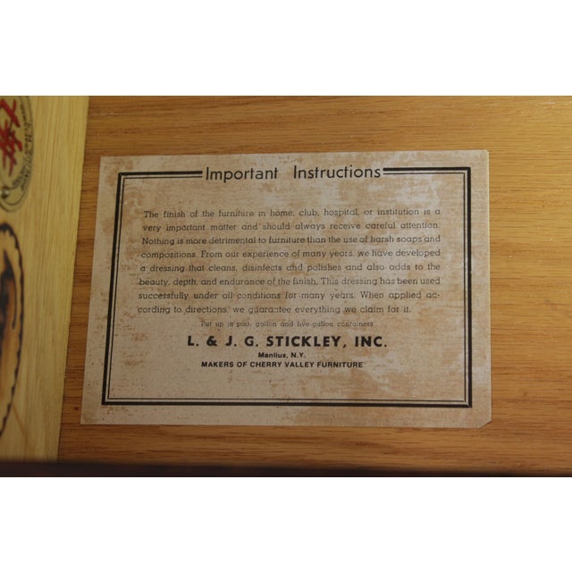 Stickley Mission Oak Arts & Crafts Dresser For Sale - Image 17 of 17