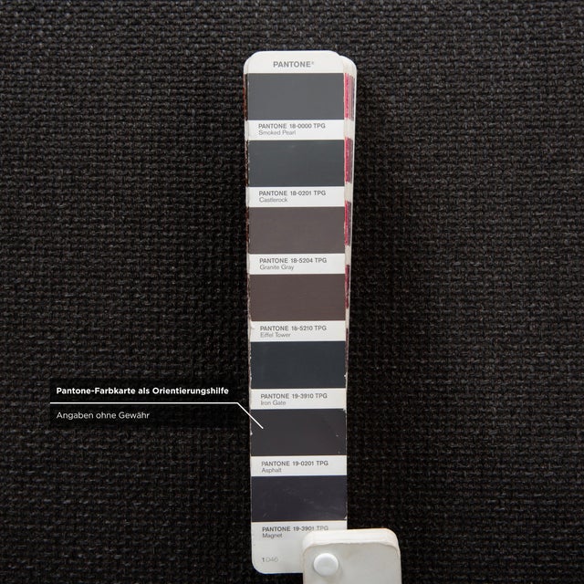 Conseta Ottoman in Dark Gray Fabric from Cor For Sale - Image 6 of 11