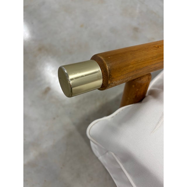 John Wisner, Refurbished Far Horizons Sofa and Chair Set by Ficks Reed. Iconic Mid-Century, Vintage Bentwood in Excellent Condition. For Sale - Image 9 of 11