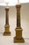 1960s Large Pair Westwood Neoclassical Hollywood Regency Corinthan Column Bronzed Brass Table Lamps 1960's Tony Paul For Sale - Image 5 of 10