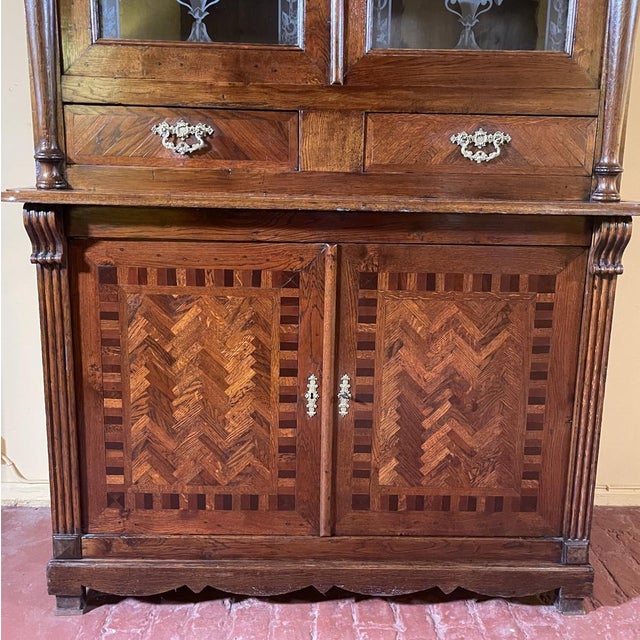 Art Nouveau Oak Dresser For Sale - Image 3 of 14