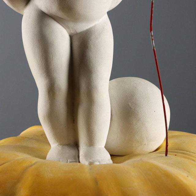 Walter Guidobaldi (Wal), Figurative Sculpture, Glazed Ceramic & Plaster For Sale - Image 5 of 9