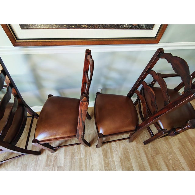 Theodore Alexander Dining Chair Set For Sale - Image 10 of 14