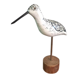 Vintage Small Long-Billed Shore Bird
