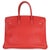 Rouge Casaque Togo Birkin 35 PHW For Sale - Image 4 of 8