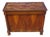 Antique Sideboard with Diamond-Shaped Wood Marquetry Top For Sale