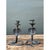 Vintage Cobra Form Metal Candle Holders For Sale - Image 11 of 12