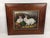 Vintage Rabbit Oil Painting in Brown, Cream & Green With Carved Gilt Wood Frame For Sale - Image 11 of 14