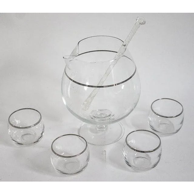 Mid-Century Modern Mad Men Era Martini Set For Sale - Image 3 of 3