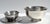 1950s 1950s Wallace Silver Plate Serving Bowl Attached Saucer Mid-Century Modern Tableware For Sale - Image 5 of 13