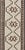 Brown and cream tribal and modern design Turkish Tulu in geometric medallions, Long Tulu runner. Keivan Woven Arts / rug...