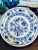 Neoclassical Villeroy & Boch Dresden Blue Onion Porcelain Cake Plate – 10” Diameter, C. 1900 For Sale - Image 3 of 4