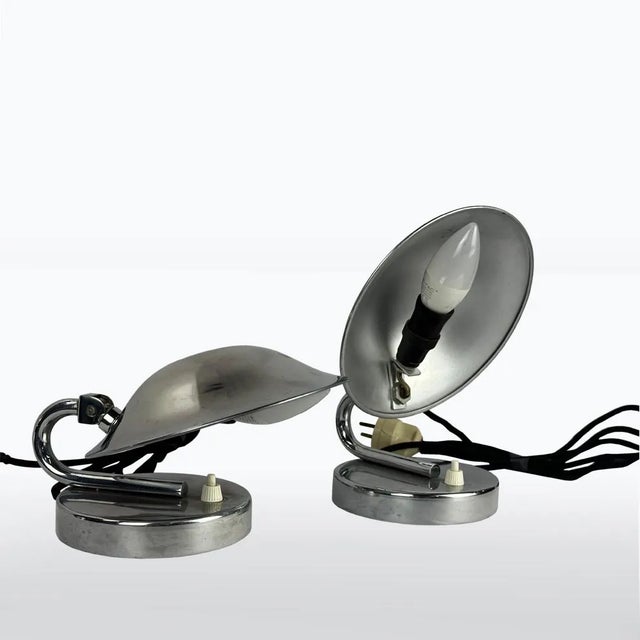 Table/Bedside Lamps from Napako, 1930s, Set of 2 For Sale - Image 7 of 7