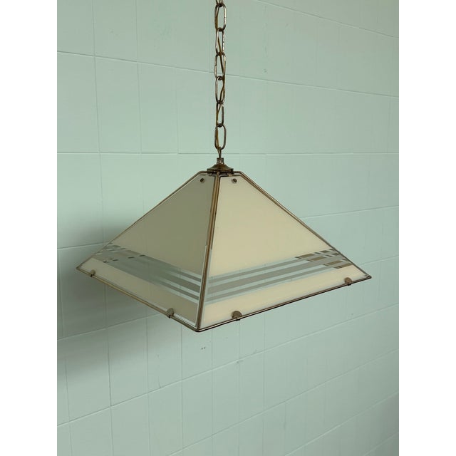 Italian Hollywood Regency Style Pendant, 1980s For Sale - Image 11 of 18