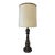 Vintage Large Brass Stiffel Table Lamp With Shade For Sale