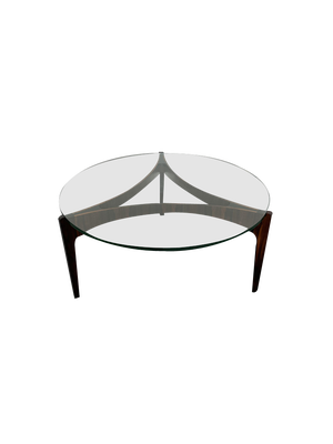 Rosewood Coffee Table by Sven Ellekaer for Christian Linneberg Mobelfabrik, 1960s
