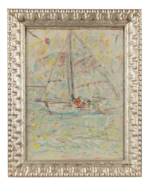Sirio Pellegrini, Boat, Drawing, 1975