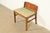 Art Deco Art Deco Carved Walnut Vanity Stool | Circa 1920s For Sale - Image 3 of 11