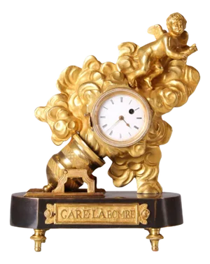 Miniature Empire Clock