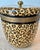Port 68 Port 68 Modern Round Ceramic Leopard Print Box For Sale - Image 4 of 4