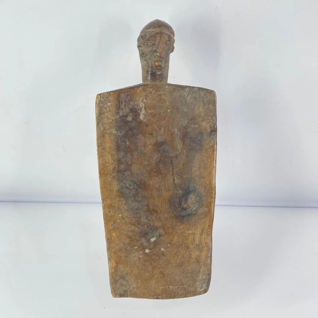 African Early 20th Century Lobi Stool With Face Burkina Faso For Sale - Image 3 of 7