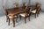 7 Piece Banded Dining Set With Cabriole Legs For Sale - Image 4 of 17