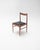 Set of 6 Scandinavian-style dining chairs with solid wood frames and black upholstered seats, inspired by Nordic design...
