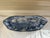 Early 19th Century Incredibly Rare Antique 19th Century Blue & White Enoch Wood Transfer-Printed Landscape Platter “Kenmount Dumfriesshire” Scotland Circa 1820’s For Sale - Image 5 of 12