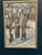 Winter Forest, 1950s, Oil Painting on Canvas, Framed For Sale - Image 14 of 15