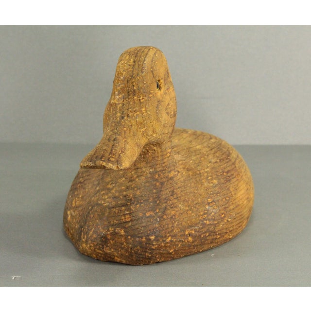 Wood Early 20th Century Carved Wood Duck Decoy, S. Laity Woodcarvers Lancaster, Pennsylvania For Sale - Image 7 of 17