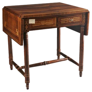 19th Century Biedermeier Folding Table, 1830s