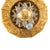 Modern 18k Yellow & White Gold Rotating Zodiac Sign Diamond Sun Motif Medal Pendant For Sale - Image 3 of 8