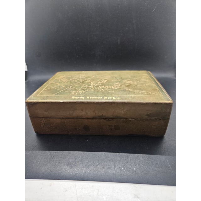 1950s Dwight D. Eisenhower 'Operation Monsoon' Cigarette Box For Sale - Image 5 of 9