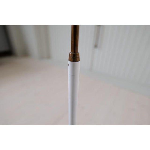White Mid-Century Model G-07 Floor Lamp from Bergboms, Sweden, 1960s For Sale - Image 8 of 17