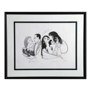 Dr. Jekyll and Mr. Hyde, Al Hirschfeld Lithograph