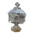 Vintage Fostoria 'Coin Glass' Pattern Candy Dish, For Sale