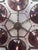 21st Century Beehive Bronze Amethyst Bubbles Murano Flush Mount by Fabio LTD For Sale - Image 6 of 6