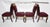 Set of Four Mid 20th Century Empire Style Chairs by William Switzer For Sale In Los Angeles - Image 6 of 18