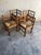 Brutalist Brutalist Oak Armchairs, 1950s, Set of 4 For Sale - Image 3 of 11
