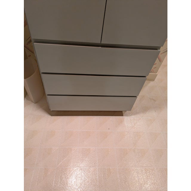 1980s 1980s Grey Storage Unit For Sale - Image 5 of 6