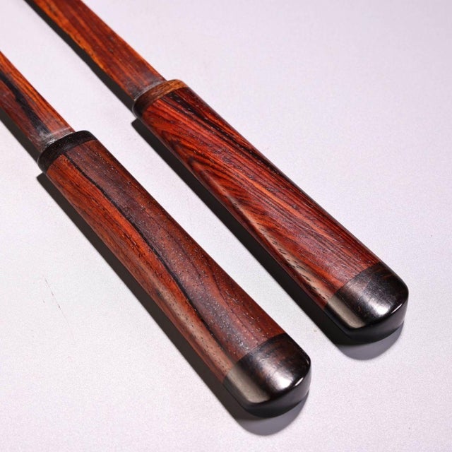 Pair of Antique Rosewood Letter Openers, Paper Knives, 80g Each For Sale - Image 10 of 10