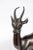Figurative Cast Bronze Antelope, circa 1935 For Sale - Image 3 of 7