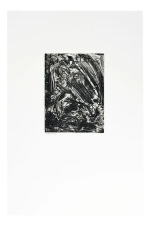 Emilio Vedova, Homage to Lionello Ventur, 1992, Etching