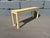Bone 1980's Tessellated Bone Console Table For Sale - Image 7 of 17