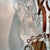 French Country 1950s French Country Large Rock Crystal and Goldleaf Wall Sconces - Pair For Sale - Image 3 of 16